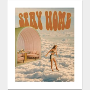 Stay Home Posters and Art